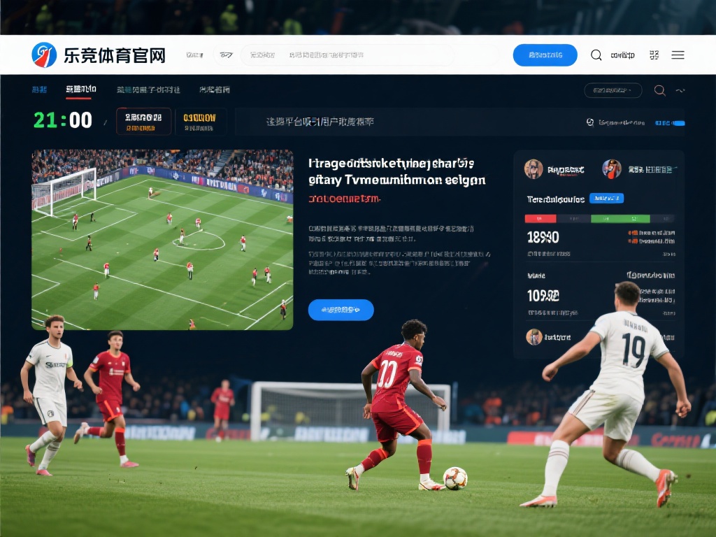 例如，在最近的一场足球赛事中，乐竞体育官网不仅实时