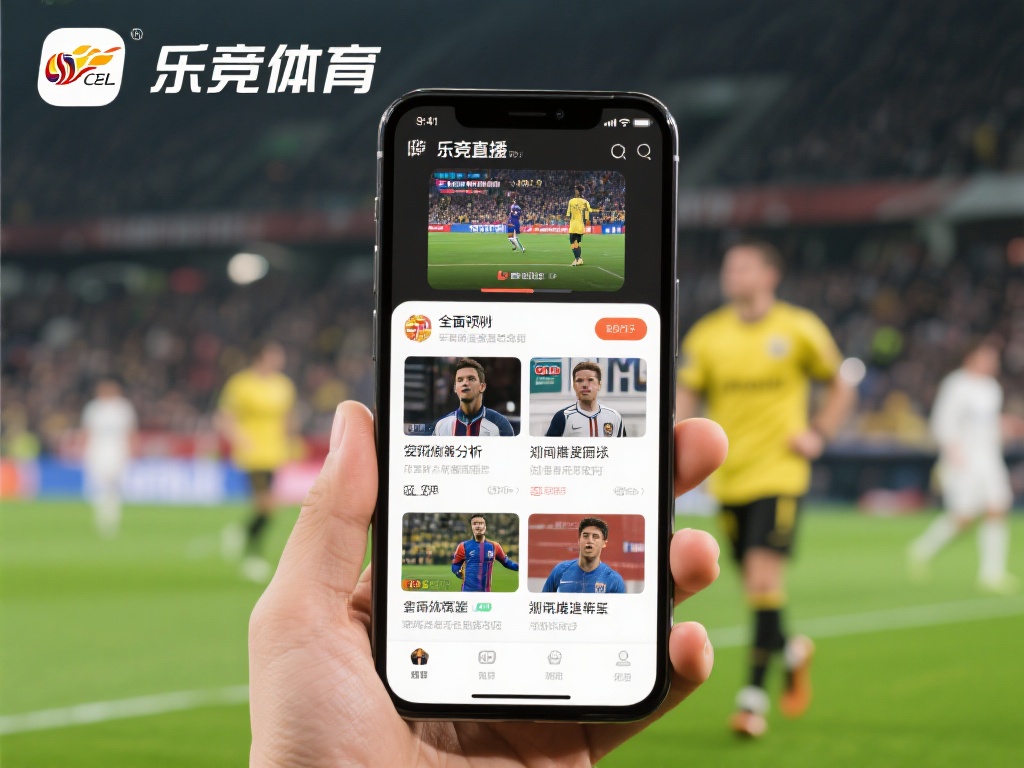 除了直播功能，乐竞体育还提供了全面的体育资讯服务。